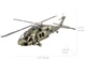 Металевий 3D конструктор Metal Earth "Гелікоптер Sikorsky UH-60 Black Hawk" (MMS461) - зображення 7
