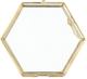 Скринька для біжутерії Homla Grazia шестикутна Золотиста 17 x 16 x 5 см (5902869978528) - зображення 3