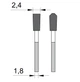 Пильный диск Stehle HW для ручных машин по алюминию 260x2,4/1,8x30 Z=80 TR-F-N (58808260) - изображение 2