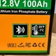 Аккумулятор LiFePO4 Eco-Worthy 12.8v 100Ah (1280 Wh) з Bluetooth и BMS до 5000 циклов - изображение 11