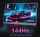 Портативний монітор ARZOPA 16,1" 144Hz, 1920×1080 FHD IPS, підтримкою HDMI/Type-C/USB-C, ігровий екран Eye-Care, для ноутбука/ПК/Mac/PS3/4/5 /Xbox [Клас енергоефективності A] - изображение 2