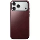 Кожаный чехол Nomad Modern Horween Leather Case Burgundy для iPhone 17 Pro Max (NM011840858) - изображение 1
