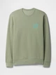 Свитшот на флисе мужской GAP 941055631 L Зеленый (1159844531) - изображение 4