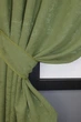 Комплект коротких штор VR-Textil Лен мрамор Pavliani № 1175ш Оливковый 130х170 см 2 шт (35-0007) - изображение 3