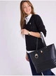 Сумка шоппер женская U.S. Polo Assn 27A394-AA00A Черная (786662473726) - изображение 2