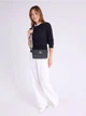 Сумка кросс-боди через плечо женская маленькая U.S. Polo Assn 27A396-AA00A Черная (786662473900) - изображение 2