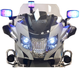 Електромотоцикл для дітей BMW R1200RT Поліція (5903864903928) - зображення 4