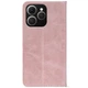 Чохол-книжка Crazy Horse Clasic для Tecno Spark 40 Rose Gold (Strong) (67812) - зображення 3