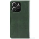 Чохол-книжка Crazy Horse Clasic для Tecno Spark 40 Dark Green (Strong) (67807) - зображення 3