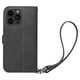 Чехол-книжка Spigen Wallet S Pro для iPhone 15 Pro Max Black (ACS06605) - изображение 3
