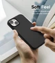 Чехол Fusion Silicone для iPhone 14 Black (SI001E55) - изображение 6