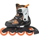 Раздвижные детские ролики Rollerblade Microblade SL 28-32 EU Black Orange - изображение 4