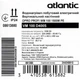 Водонагреватель Atlantic серии O'Pro Profi VM 100 D400S (1500W), 1.5 кВт, 100 л, вертикальный монтаж, "мокрый" ТЭН, цилиндрический, класс C, белый - изображение 8