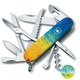 Швейцарский складной нож 91мм Victorinox HUNTSMAN UKRAINE 1.3713.7.T3100pw - изображение 2