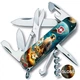 Швейцарский складной нож 91мм Victorinox CLIMBER UKRAINE 1.3703.3.T3210pw - изображение 2