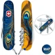 Швейцарский складной нож 91мм Victorinox SPARTAN UKRAINE 1.3603.3.T3150pw - изображение 1