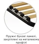 Каркас с ножками Matro XL с поперечным усилением 160х200 см (0000051708) - изображение 3