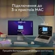 Клавиатура беспроводная Logitech MX Keys Mini for Mac Minimalist Wireless Illuminated Space Gray (920-012652) - изображение 2