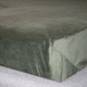 Простирадло ТЕП "VELOUR" з резинкою темно-зелений, 160x200 - зображення 4