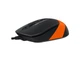 Миша A4Tech FM10 Black/Orange USB - изображение 3