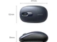 Миша UGREEN MU105 Portable Deep Blue (90550) - изображение 5