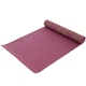 Коврик для фитнеса и йоги джутовый каучуковый Zelart My Fit 2441 2x-слойный 6мм Burgundy - изображение 2