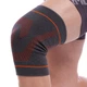 Наколенник эластичный бандаж коленного сустава Sibote 955 размер L-XL Grey-Orange - изображение 1