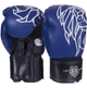 Перчатки для бокса и единоборств LEV 4280 Blue-Black 12 унций - изображение 1