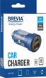 Автомобільний зарядний пристрій Brevia ePower DualCharge 75W 1xUSB-C+1xUSB-A Transparent Blue (46575CABL) - зображення 5