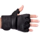 Перчатки для смешанных единоборств Zelart Fight Gear Heroe 5699 размер L Black - изображение 3