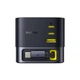 Зарядное устройство с кабелем Baseus Super GaN Desktop Charger with Retractable Cable 3xType-C 1xUSB 100W EU Black (P10164001123-00) - изображение 1