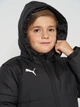 Подростковая демисезонная длинная куртка Puma teamLIGA 65726903 170-176 см Puma Black-Puma White (4063697236783) - изображение 4