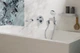 Излив для настенного смесителя скрытого монтажа для ванны Hansgrohe Zesis S 74410000 - изображение 2