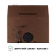 Кухонная вытяжка плоская PERFELLI PL 5144 Dark BR LED, коричневая стандартная вытяжка на кухню, 49,6 см - изображение 6