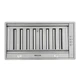 Мощная полновстраиваемая кухонная вытяжка WEILOR PPE 5265 SS 1250 LED, нержавеющая сталь, ширина 51,7 см - изображение 6
