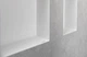 Настенная ниша Hansgrohe XtraStoris Minimalistic 300x300x100 мм 56073700 c открытой рамкой - изображение 9