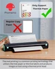 Беспроводной портативный принтер для печати A4 Phomemo M08F Black - изображение 6