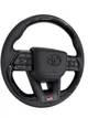 Руль для Toyota Land Cruiser 100, Prado 120. GR. Рояльный лак. В стиле LC300. Логотип – черный глянец. - изображение 3