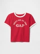 Футболка женская GAP 470033353 L Красная ( 1159844730) - изображение 4