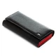 Женский большой классический кожаный кошелек Dr.Bond серии Black&Red PR-250824-40770 черно-красный - изображение 1