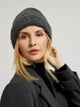 Шапка женская Moodo Z-CZ-4514 One Size Темно-серая (5904152495583) - изображение 2