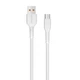 Кабель USB WALKER C315 Micro white - изображение 2