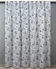 Тюль VR-Textil 1325т Flora Батист Білий с сине-черным принтом 300х270 см (42-0026) - изображение 2