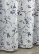 Тюль VR-Textil 1325т Flora Батист Білий с сине-черным принтом 300х270 см (42-0026) - изображение 8