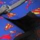 Шлея для собак м'яка WAUDOG Clothes з QR-паспортом, малюнок "Сила Супермена", S2, В 46-50 см, С 43-45 см - зображення 3