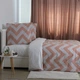 Постельное белье ТЕП Happy Sleep Modern Peaks евро наволочки 50х70 см Бежевый (18000200215) - изображение 5