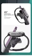 Беспроводная зарядка 5 в 1 для Apple iPhone Airpods Apple Watch series Зеркальная Док-станция Часы, Ночник - изображение 4