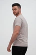 Футболка однотонная Trend Collection 616 бежевый (GREY COFFEE, кол.130) M - изображение 4