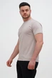 Футболка однотонная Trend Collection 616 бежевый (GREY COFFEE, кол.130) M - изображение 5