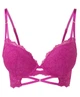 Бюстгальтер Gossard Suspence 19901 з подовженою спинкою зі стрейч-мережива на кісточках 75B Fuchsia (5053014922917) - изображение 2